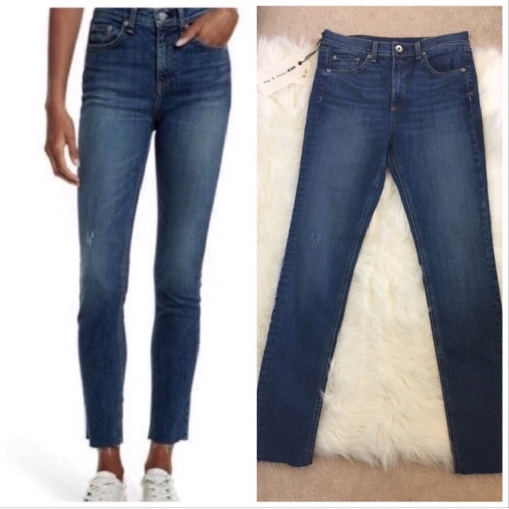 NWT rag & bone high rise skinnies
